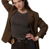 Buy RJ Decker Bevin Bru Brown Blazer