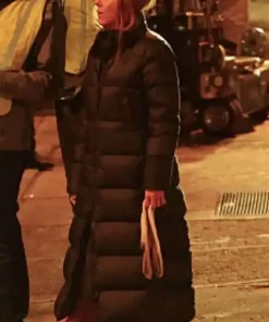 Buy The-Exorcist-2026-Scarlett-Johansson-Black-Puffer-Coat