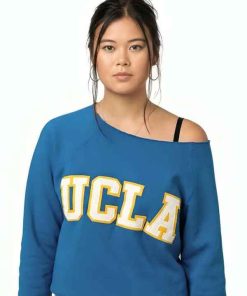 Buy Lukita Maxwell TV Series Shrinking Alice UCLA Blue Sweatshirt