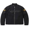 Buy Supreme-Vanson-Leathers-Black-Cordura-Jacket