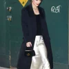 Shop Taylor-Swift-NYC-2026-Black-Over-Coat