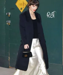 Shop Taylor-Swift-NYC-2026-Black-Over-Coat