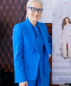 Shop The-Devil-Wears-Prada-2-Meryl-Streep-Blue-Blazer
