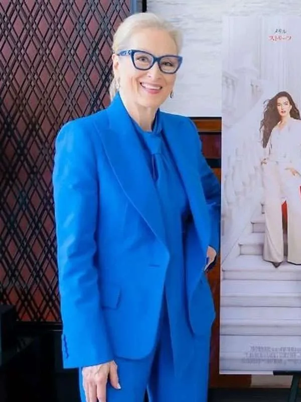 Shop The-Devil-Wears-Prada-2-Meryl-Streep-Blue-Blazer