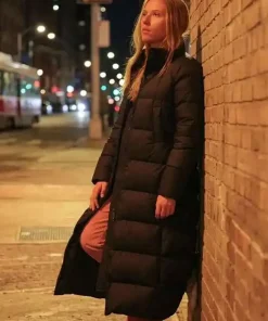 Shop Scarlett-Johansson-The-Exorcist-Puffer-Coat
