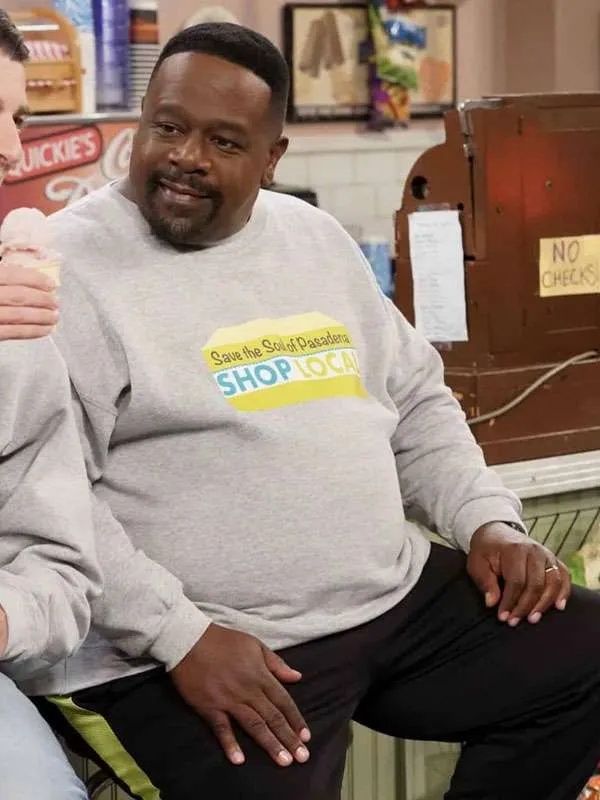 Shop The-Neighborhood-Calvin-Butler-Grey-Sweatshirt