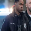 Shop The-Rookie-North-2026-Jay-Ellis-Black-Police-Uniform-Jacket