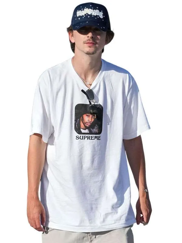 Buy Timothee-Chalamet-Miami-Beach-White-T-Shirt