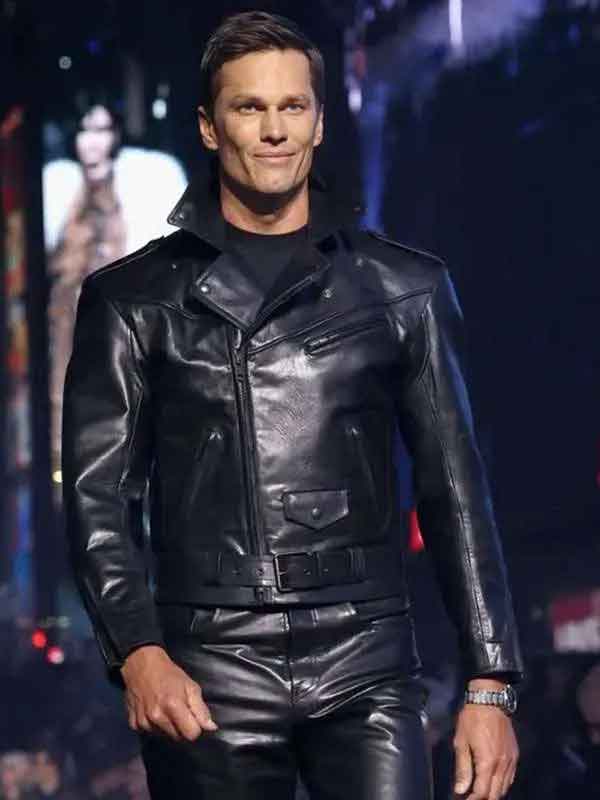 Buy NYFW Tom Brady Leather Jacket