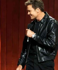 Buy Tom Brady The Roast of Kevin Hart Leather Jacket