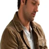 Buy Under-the-Stars-2026-Alex-Pettyfer-Brown-Corduroy-Jacket