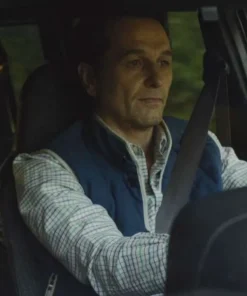 Shop Widows-Bay-Matthew-Rhys-Blue-Quilted-Vest