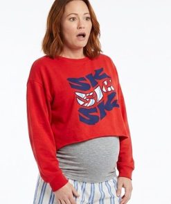 Buy Angie-Polaski-Tv-Series-Will-Trent-Erika-Christensen-Red-Sweatshirt