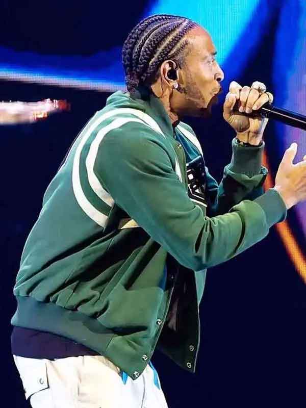Shop iHeartRadio Music Awards Ludacris Green Varsity Jacket