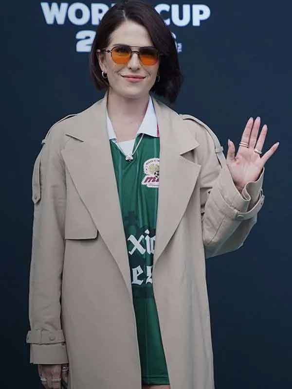 Shop 2026 FIFA World Cup Festivities Karla Souza Cotton Coat