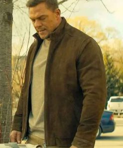 Buy Alan Ritchson Reacher 2025 Jack Reacher Suede Leather Jacket