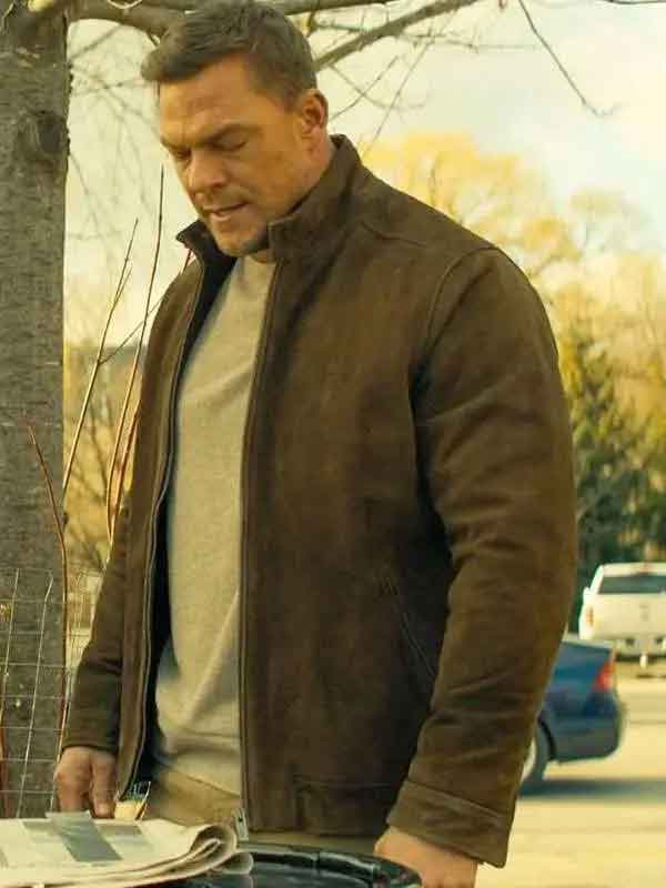 Buy Alan Ritchson Reacher 2025 Jack Reacher Suede Leather Jacket