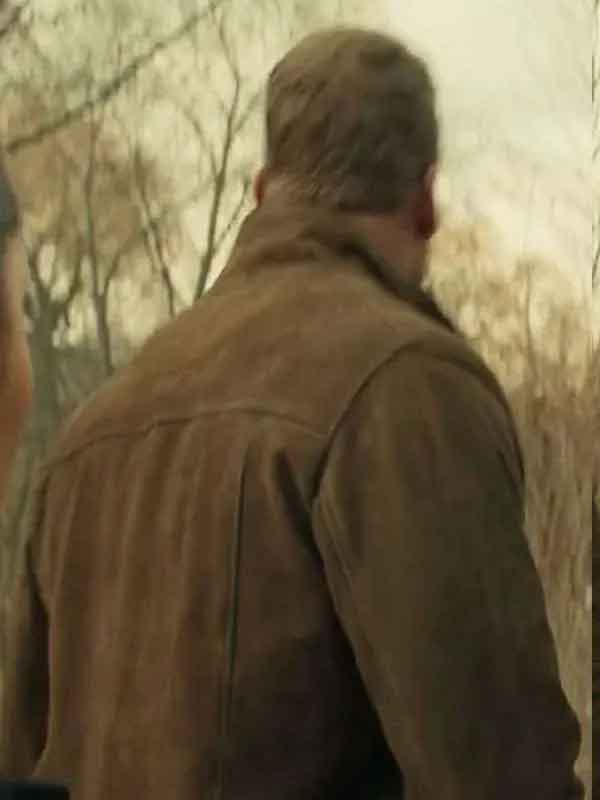 Shop Alan Ritchson Reacher S03 Suede Leather Jacket