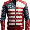 American Flag Jacket Mens