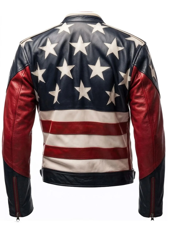 Buy American Flag Jacket Mens