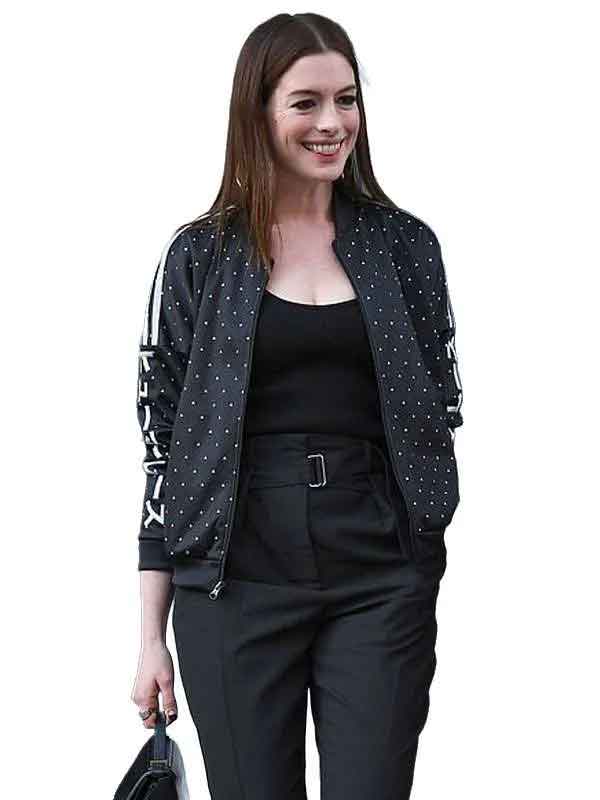 Buy Anne Hathaway The Graham Norton Show London Polka Dot Jacket