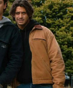 Buy John Logan Off Campus 2026 Antonio Cipriano Brown Cotton Jacket