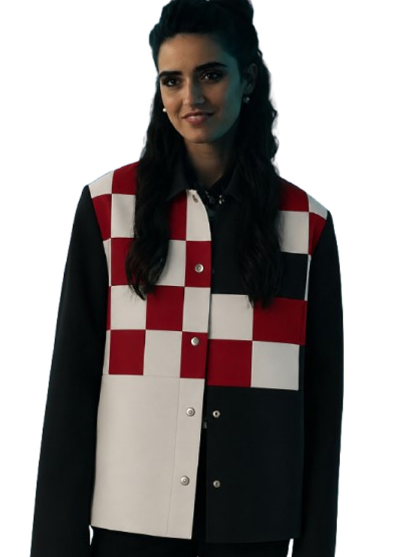 Shop My Fault London Asha Banks Multicolor Jacket