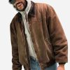 Shop Bad Bunny 2026 Brown Cotton Jacket