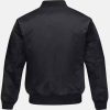 Shop Black Reversible Ma-1 Bomber Jacket For Mens