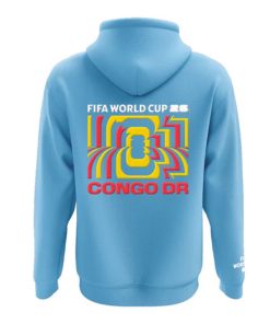 FIFA World Cup DR Congo Blue Hoodie