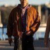 Buy Eric Graise Tracker 2024 Bobby Exley Brown Bomber Jacket