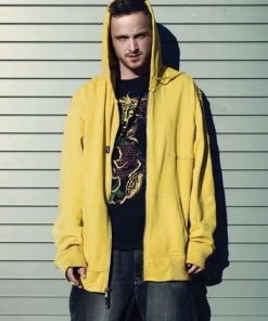 Shop Breaking Bad Jesse Pinkman Yellow Hoodie