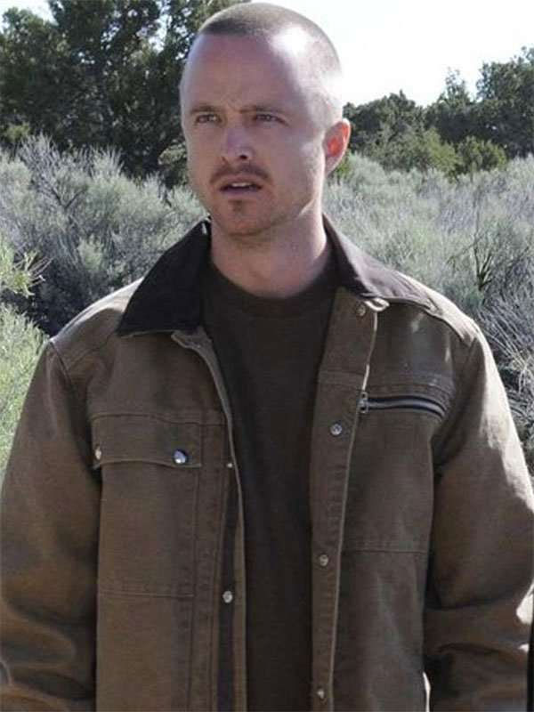 Buy Aaron Paul Breaking Bad Jesse Pinkman Brown Jacket