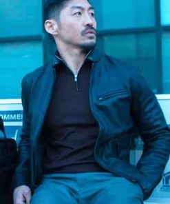 Buy Brian Tee Reacher Black Leather Jacket