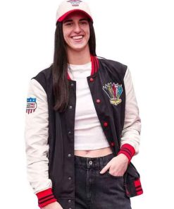 Shop Caitlin Clark Grand Marshal 2026 Indianapolis 500 Varsity Jacket