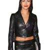 Buy Coach Fashion Show New York City Camila Mendes Black Jacket