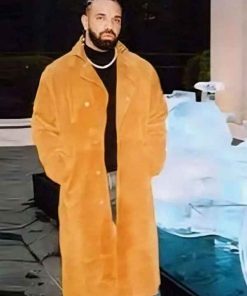 Shop Drake Iceman 2026 Suede Coat