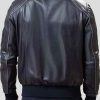 Shop Casual Man Bomber Sheepskin Real Leather Jacket