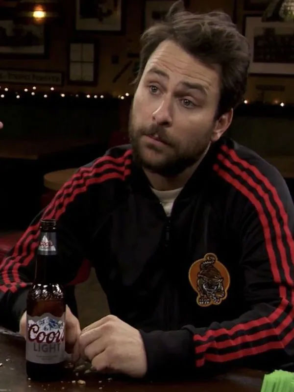 Buy Charlie Day It’s Always Sunny in Philadelphia Charlie Kelly Bomber Adidas Jacket
