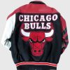 Shop Vintage Chicago Bulls Bomber Leather Jacket