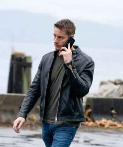 Shop Colter Shaw Tracker Black Leather Jacket
