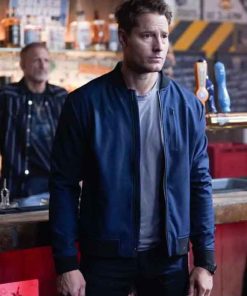 Buy Colter Shaw Tracker S02 Justin Hartley Blue Bomber Jacket