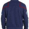 Buy Connor Trinneer Star Trek Enterprise Charles Trip Tucker Flight Blue Bomber Jacket