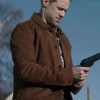 Shop David O’Donnell Reacher S02 Brown Jacket