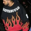 Shop Drake-Vaffanculo-Flame-Pullover-Hoodie