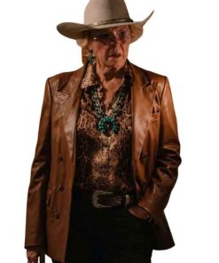 Buy Dutton Ranch Annette Bening Leather Blazer