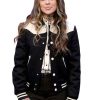 Shop TV Series Dutton Ranch 2026 Premiere Night Morgan Wade Black Varsity Jacket