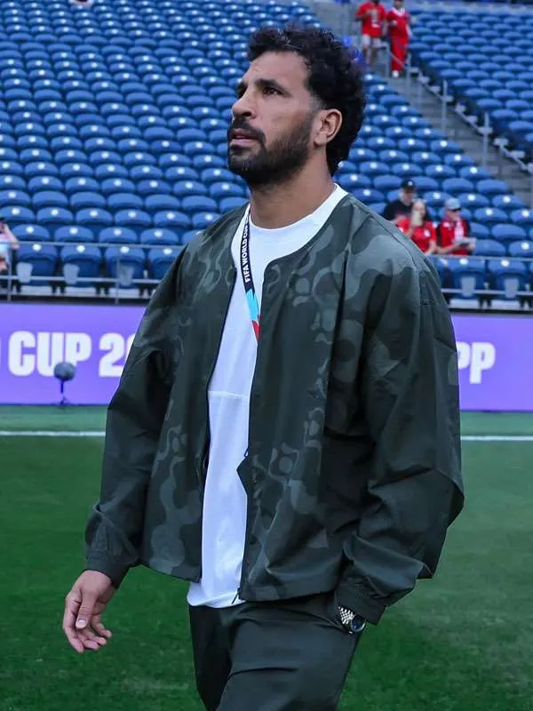Shop El Mahdy Soliman FIFA World Cup 2026 Green Track Jacket