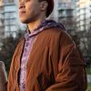 Shop Bobby Exley Tracker Brown Bomber Jacket