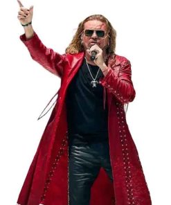 Buy FIFA World Cup Opening Ceremony Fher Olvera Leather Coat